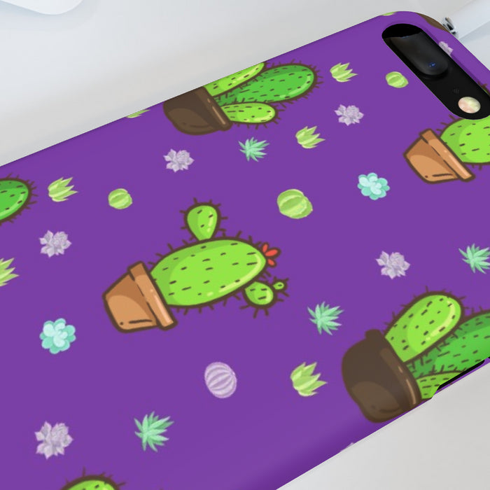 iPhone Cases - Cactus Purple - printonitshop