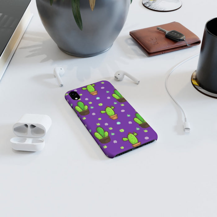 iPhone Cases - Cactus Purple - printonitshop