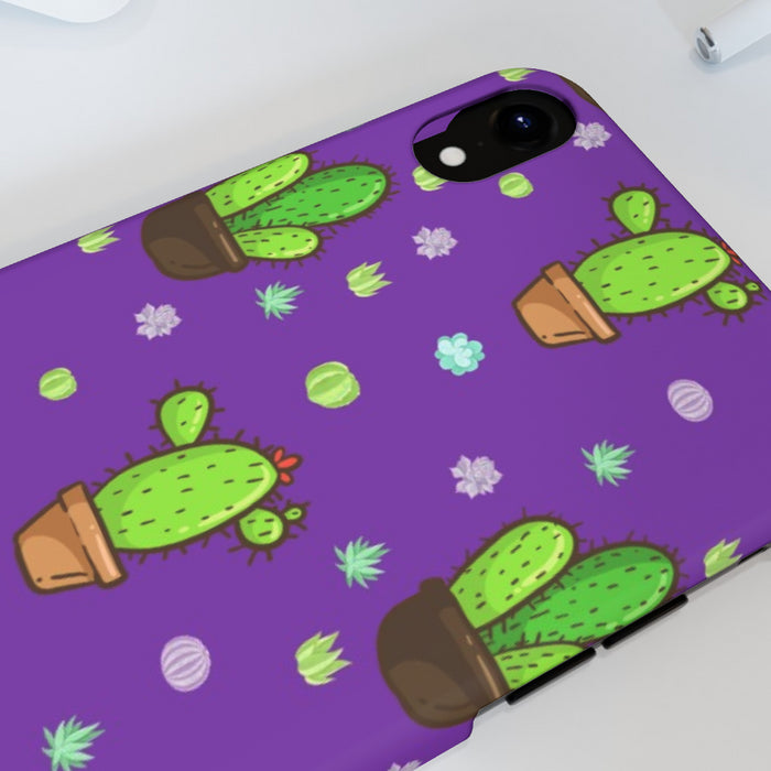 iPhone Cases - Cactus Purple - printonitshop