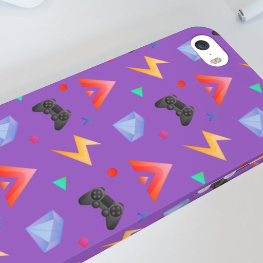 iPhone Cases - Gamers Play Purple - printonitshop