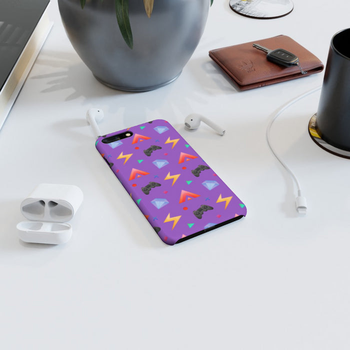 iPhone Cases - Gamers Play Purple - printonitshop