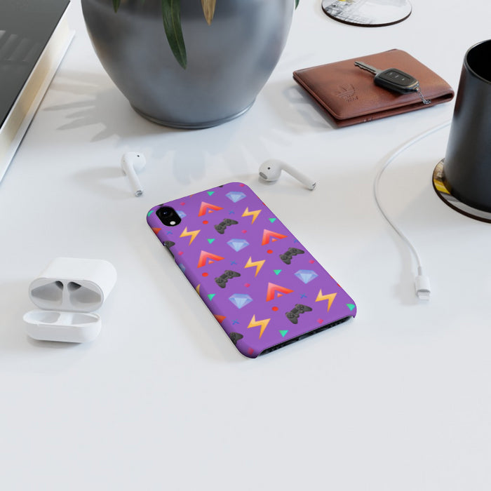 iPhone Cases - Gamers Play Purple - printonitshop