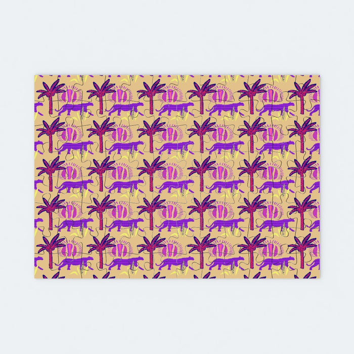 Jigsaw - Purple Panther - printonitshop