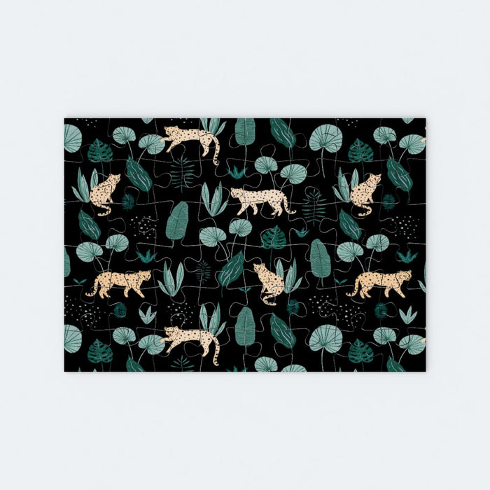 Jigsaw - Lazy Leopards - printonitshop