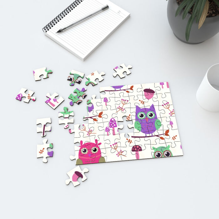 Jigsaw - Owl Friends - printonitshop