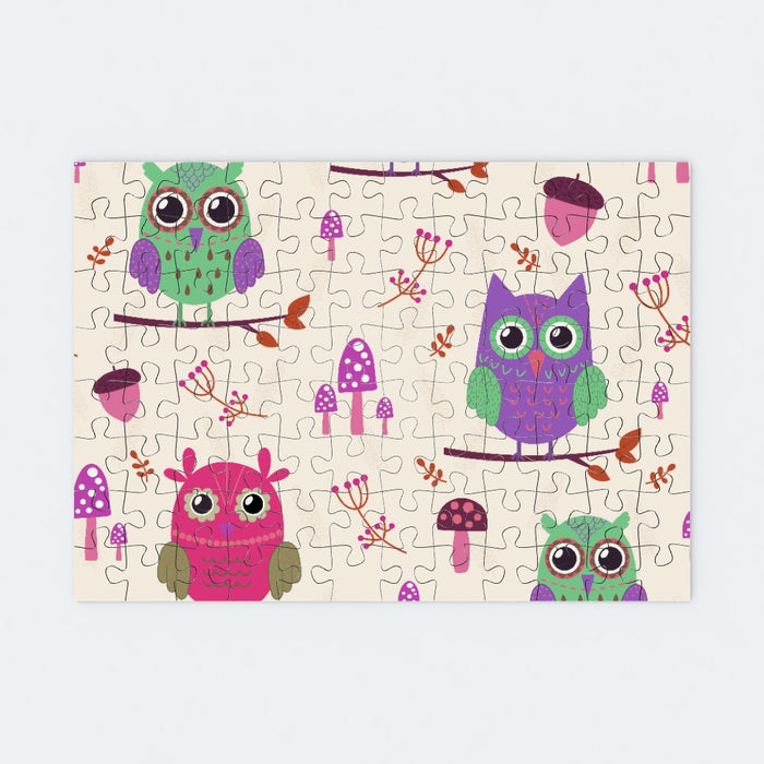 Jigsaw - Owl Friends - printonitshop