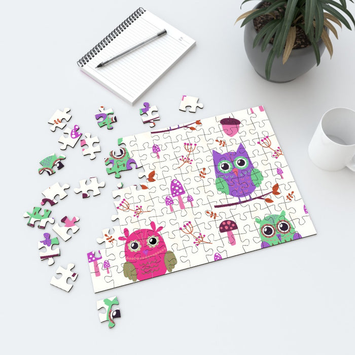 Jigsaw - Owl Friends - printonitshop