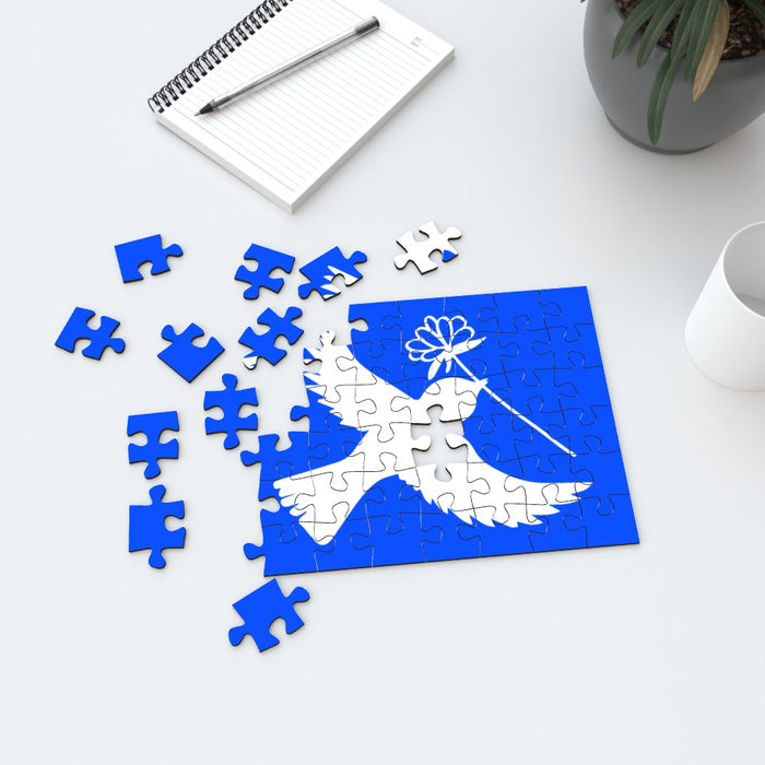 Jigsaw - Blue Dove - printonitshop