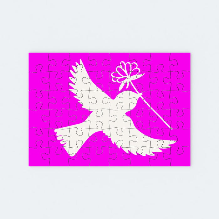 Jigsaw - Pink Dove - printonitshop