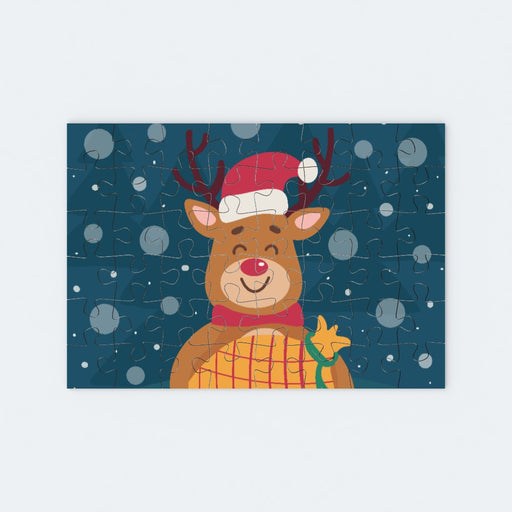 Jigsaw - Reindeer Smily - printonitshop