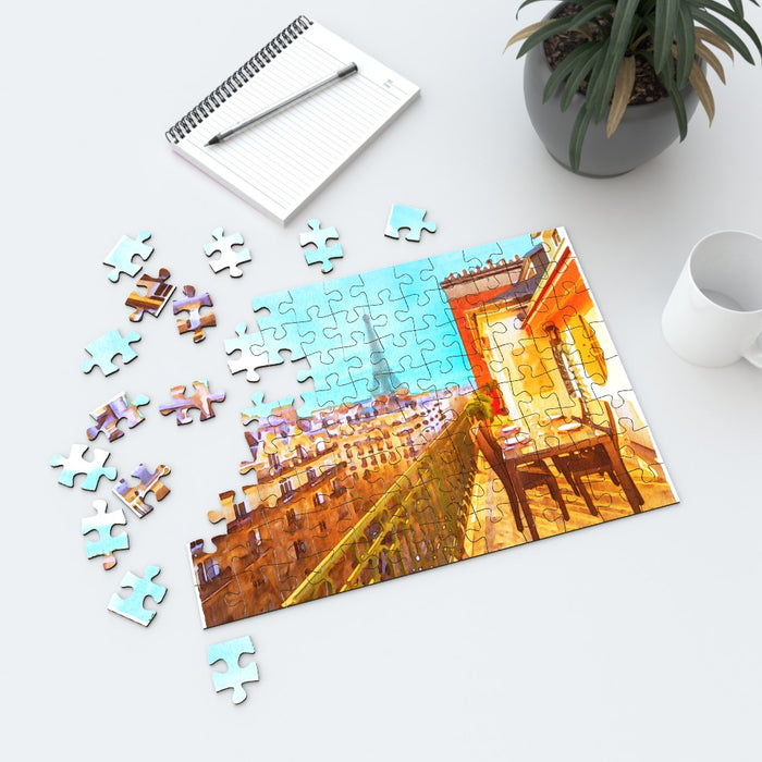 Jigsaw - Paris View - printonitshop