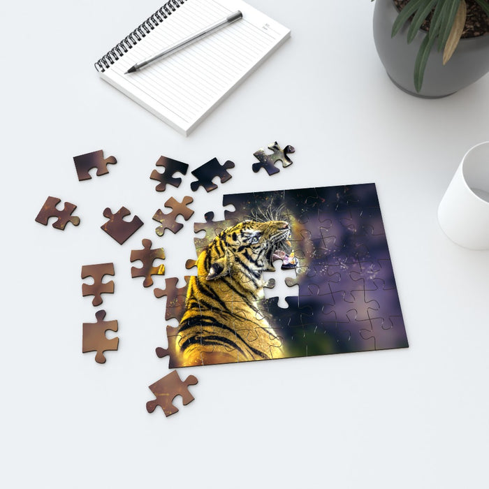 Jigsaw - Digital Tiger - printonitshop