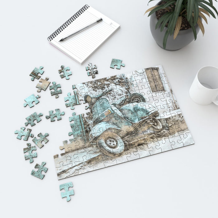 Jigsaw - Classic Scooter - printonitshop