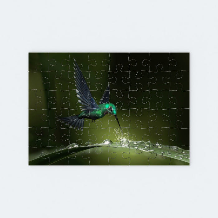 Jigsaw - Hummingbird Feeding - printonitshop