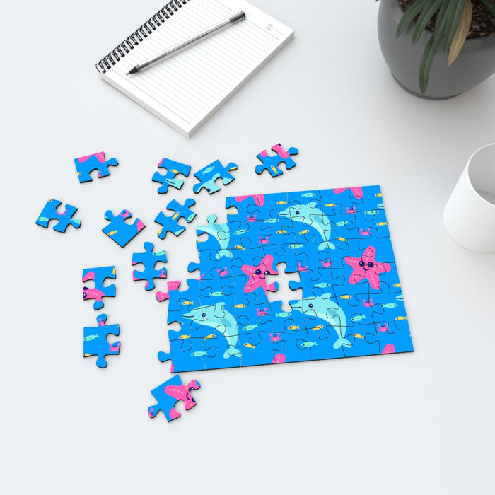 Jigsaw - Dolphin and Starfish - printonitshop