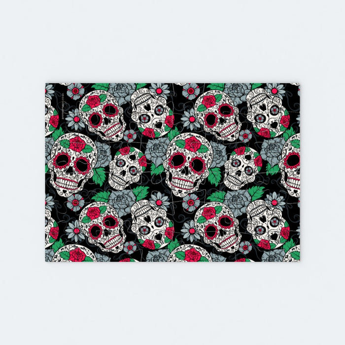 Jigsaw - Skulls and Roses - printonitshop