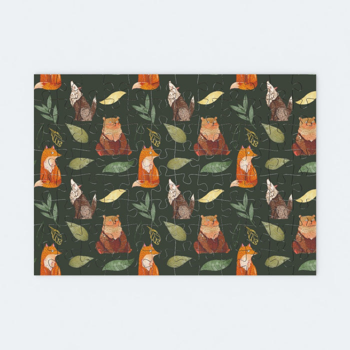 Jigsaw - Bear.Wolf.Fox - printonitshop