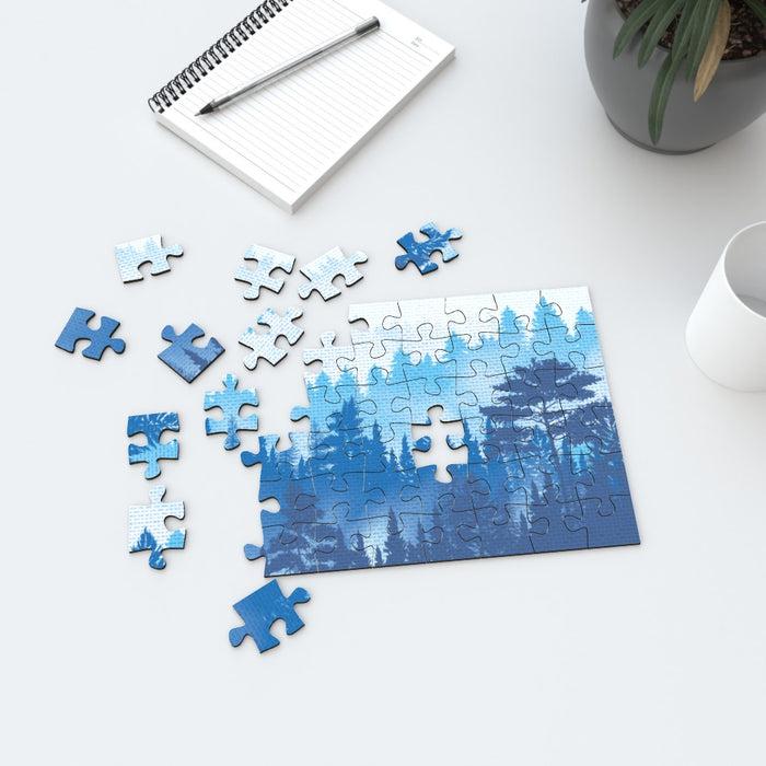 Jigsaw - Forrest Blue - printonitshop