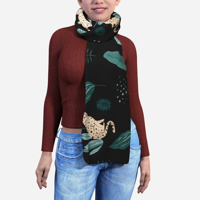 Blanket Scarf - Lazy Leopards - printonitshop