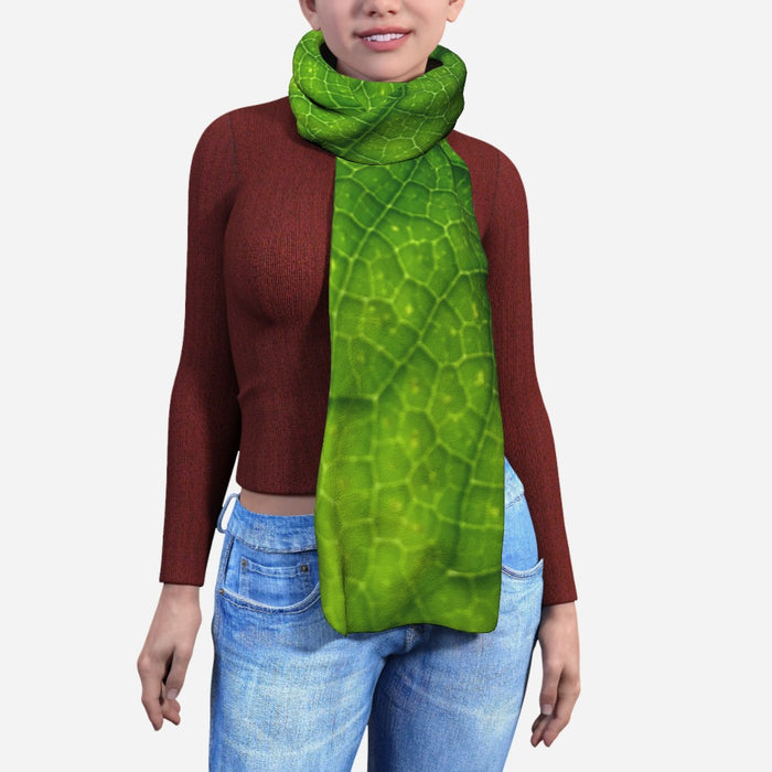 Blanket Scarf - Leaf - printonitshop