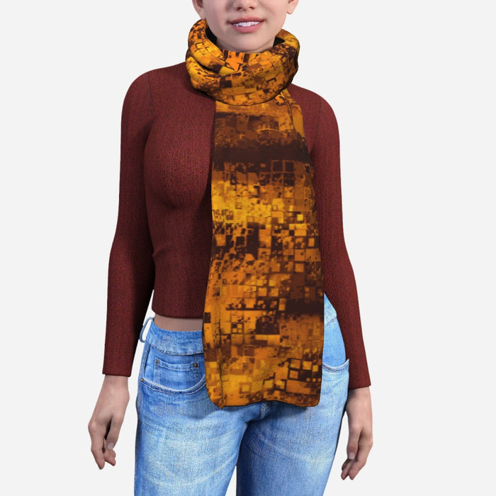 Blanket Scarf - Rusty Pixels - printonitshop