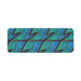 Blanket Scarf - Abstract Wave Blue/Green - printonitshop