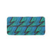 Blanket Scarf - Abstract Wave Blue/Green - printonitshop