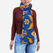 Blanket Scarf - Stamen Blue - printonitshop