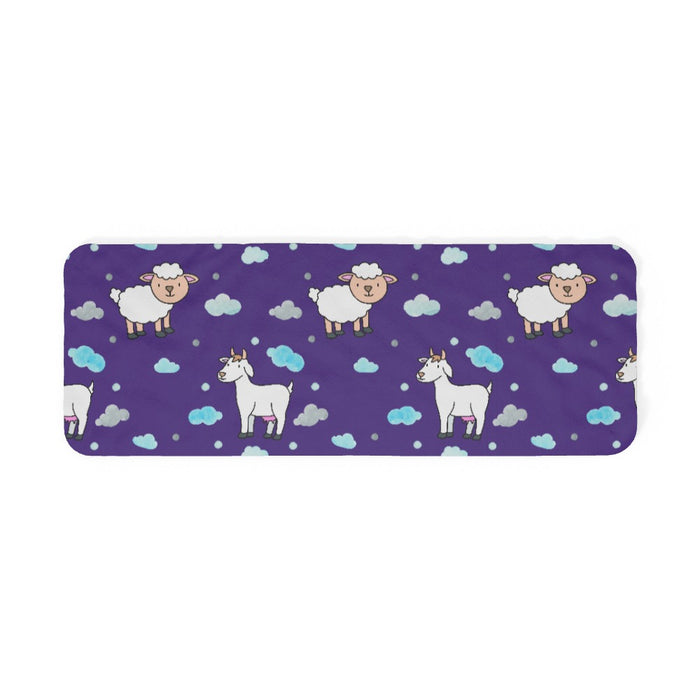 Blanket Scarf - Sheep and Goats - printonitshop