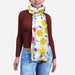 Blanket Scarf - Yellow Flowers - printonitshop