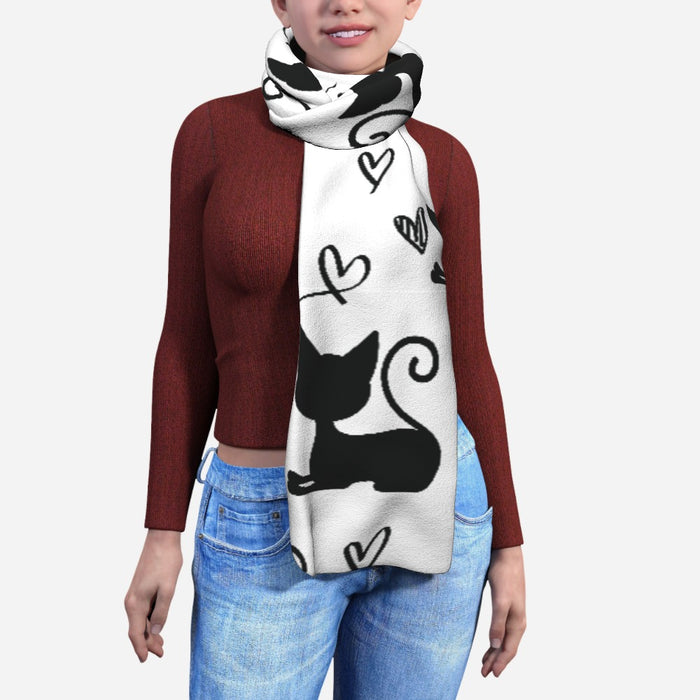 Blanket Scarf - Cats - printonitshop