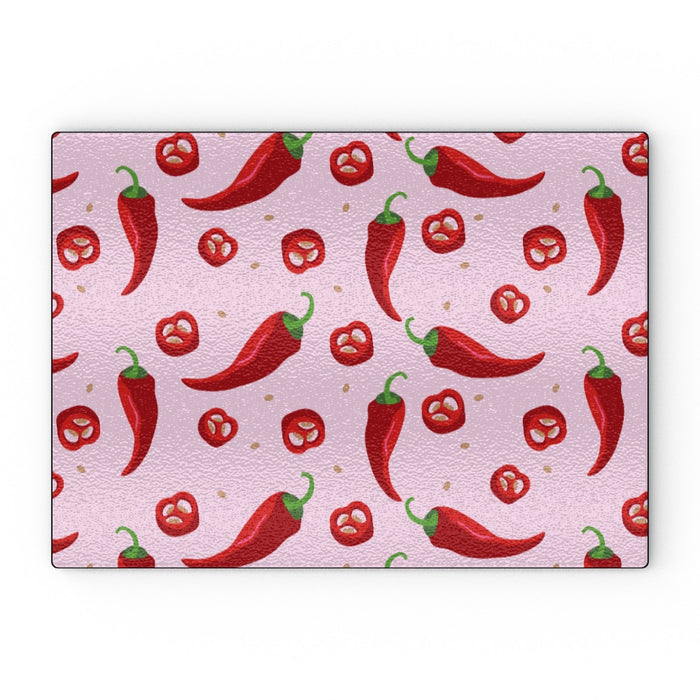 Glass Chopping Boards - Chilli - printonitshop