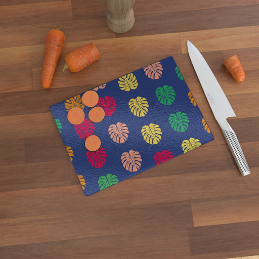 Glass Chopping Boards - Leaves - printonitshop