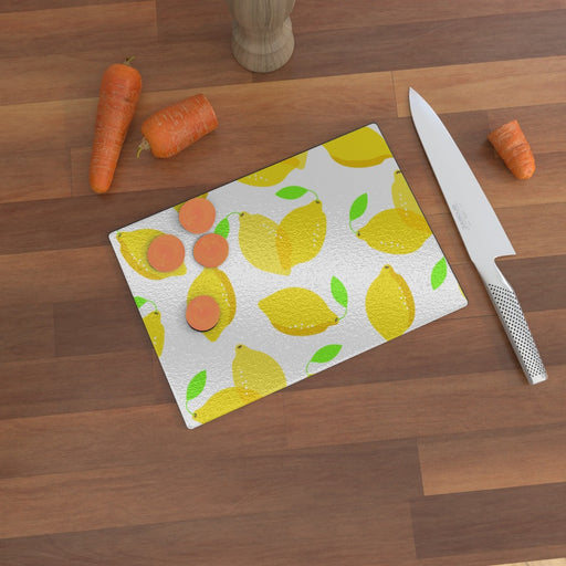 Glass Chopping Boards - Lemons - printonitshop