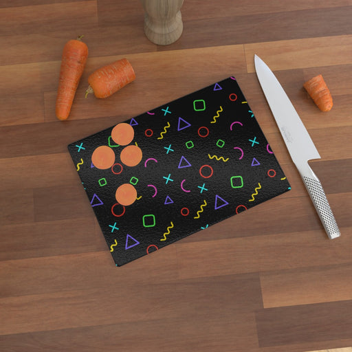 Glass Chopping Boards - Memphis Gamer - printonitshop