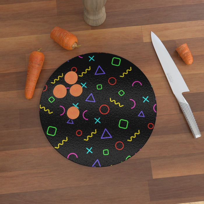 Glass Chopping Boards - Memphis Gamer - printonitshop