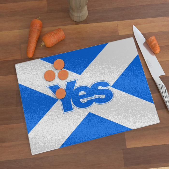 Glass Chopping Boards - Scotland Yes - printonitshop