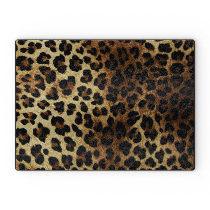 Glass Chopping Boards - Leopard - printonitshop