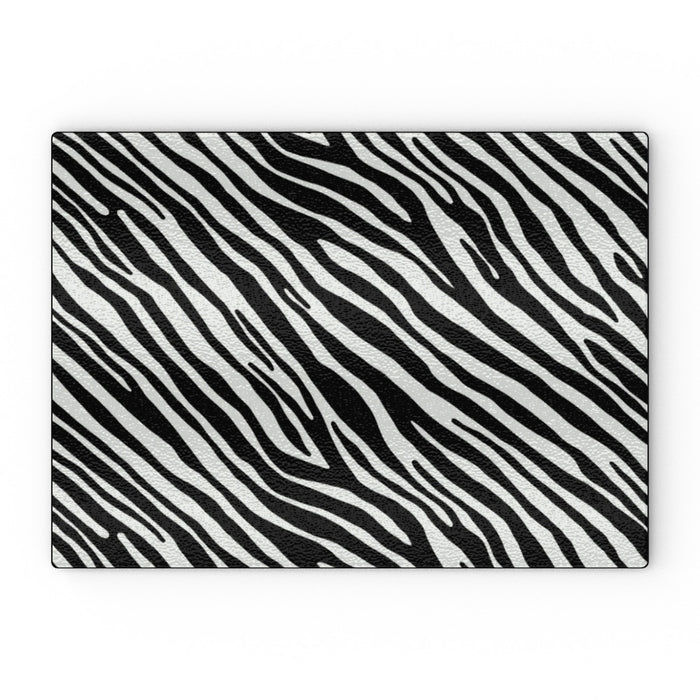 Glass Chopping Boards - Zebra - printonitshop