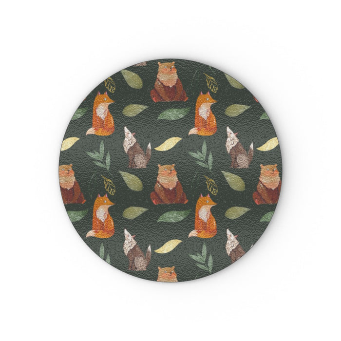 Glass Chopping Boards - Bear.Wolf.Fox - printonitshop