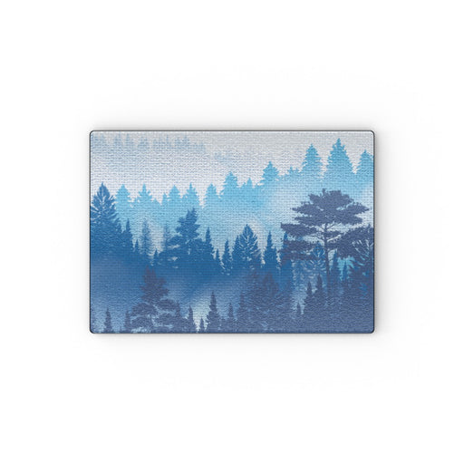 Glass Chopping Boards - Forrest Blue - printonitshop