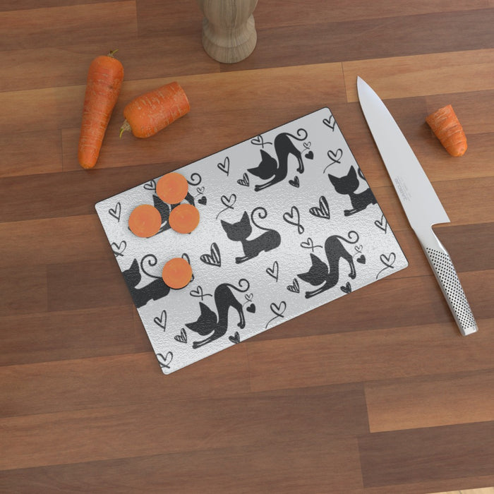 Glass Chopping Boards - Cats - printonitshop