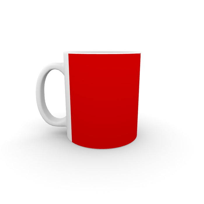 11oz Ceramic Mug - Red Flood - printonitshop