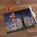 Glass Chopping Board - Night Swinging - printonitshop