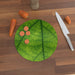 Glass Chopping Board - Green Leaf - printonitshop