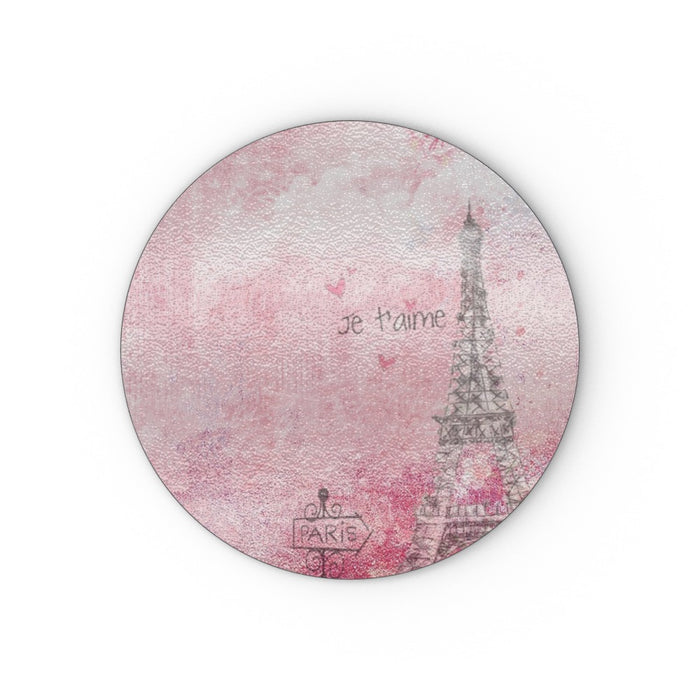 Glass Chopping Board - Paris Love - printonitshop