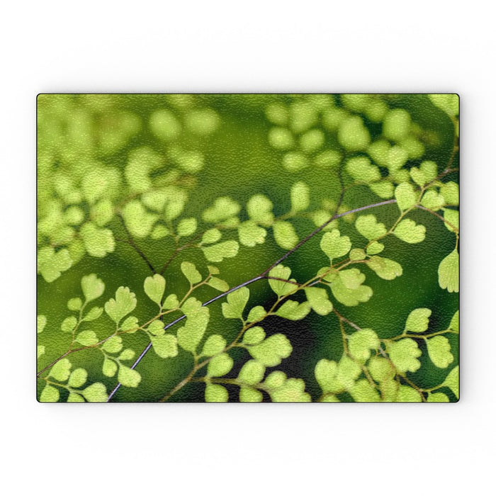 Glass Chopping Boards - Delicate Leaves - printonitshop