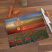 Glass Chopping Boards - Poppy Fields - printonitshop