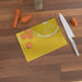 Glass Chopping Board - Lemon Fresh - printonitshop