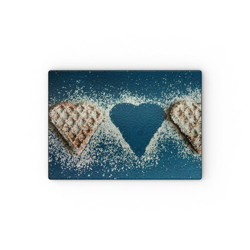 Glass Chopping Board - Missing Heart - printonitshop